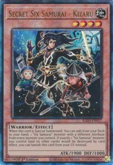 Secret Six Samurai - Kizaru - RA03-EN017 - Prismatic Ultimate Rare - 1st Edition